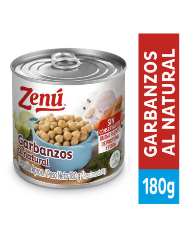 Garbanzos ZENU x 180 g