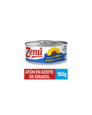 Lomo atún ZENU en aceite girasol x160g