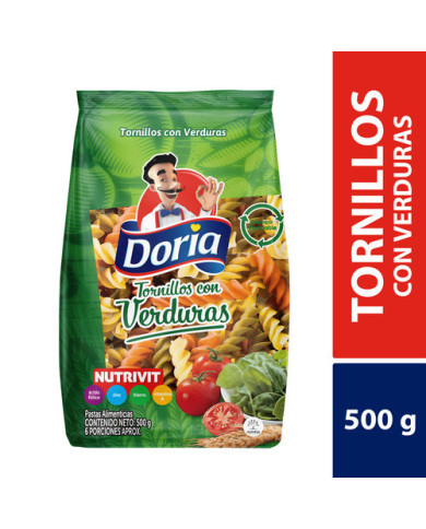 Tornillo DORIA Verduras x 500g Tornillo DORIA Verduras x 500g