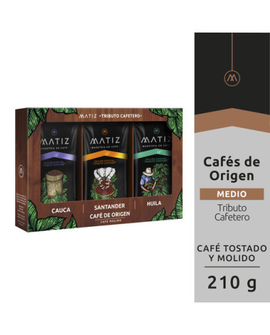 Cafe MATIZ Estuche Social 70gr 3und