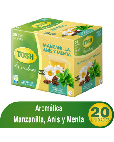 Arom.TOSH ManzaAnisMenta 20g 20sob 20un