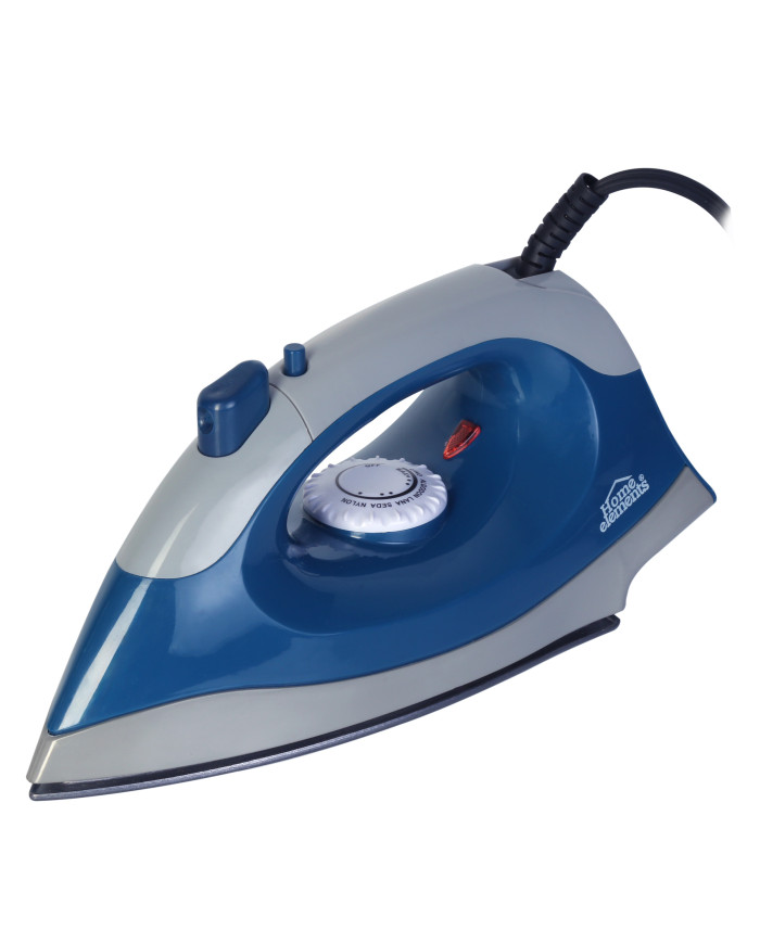 PLANCHA SECA CON ROCIADOR GRIS - AZUL HEPS207GA