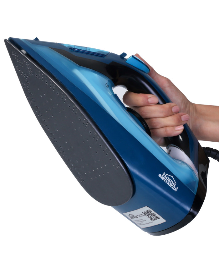 PLANCHA A VAPOR Y SECO ANTIADHERENTE HEPV268A