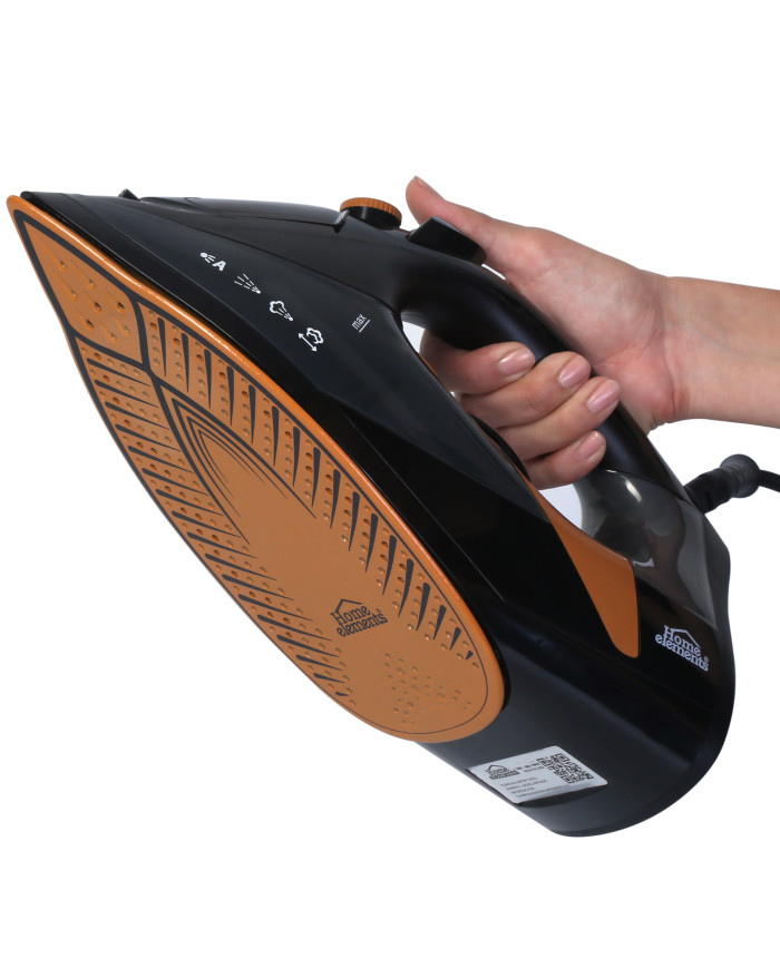 PLANCHA A VAPOR Y SECO STEAM IRON CERAMIC HEPV262C