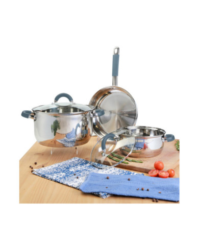 BATERIA ACERO 5 PIEZAS HEBA5SS