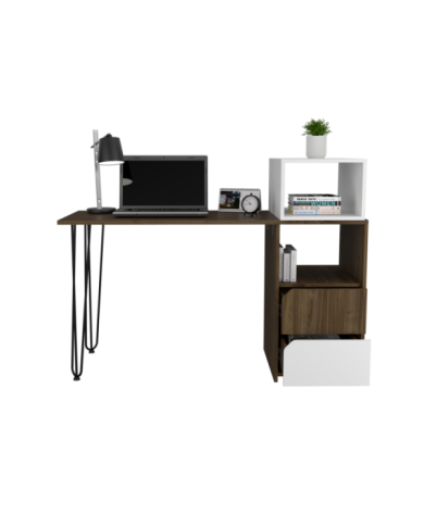 Escritorio Palermo Con Cajones Gales Alto Brillo