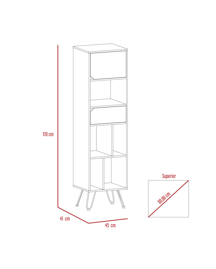 Biblioteca Palermo Gales Blanco Nevado