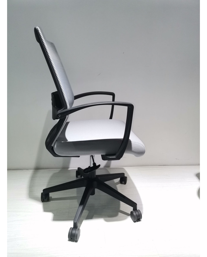 Silla Escritorio Terry Negro Gris