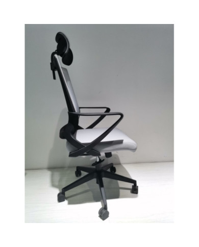 Silla Escritorio Alice Negro Gris