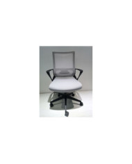 Silla Escritorio Maurice Negro Gris