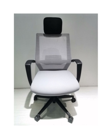 Silla Escritorio Oslo Negro Gris