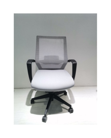 Silla Escritorio Terry Negro Gris
