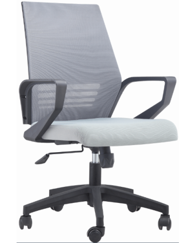 Silla Escritorio Draco Negro Gris