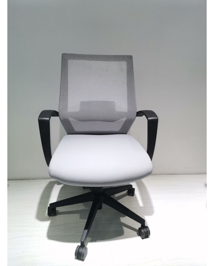 Silla Escritorio Terry Negro Gris