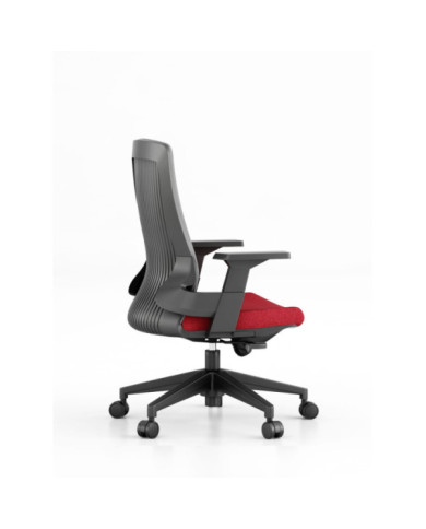 Silla Ejecutiva Chloe Negro Rojo