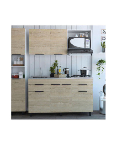 Cocina 150 Laport Blanco Rovere