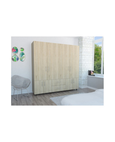 Closet Cantelmo Rovere Blanco