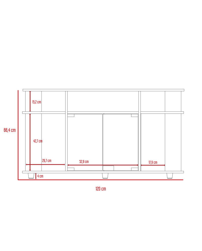 Mesa para Tv Daca Duna