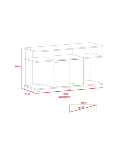 Mesa para Tv Daca Duna