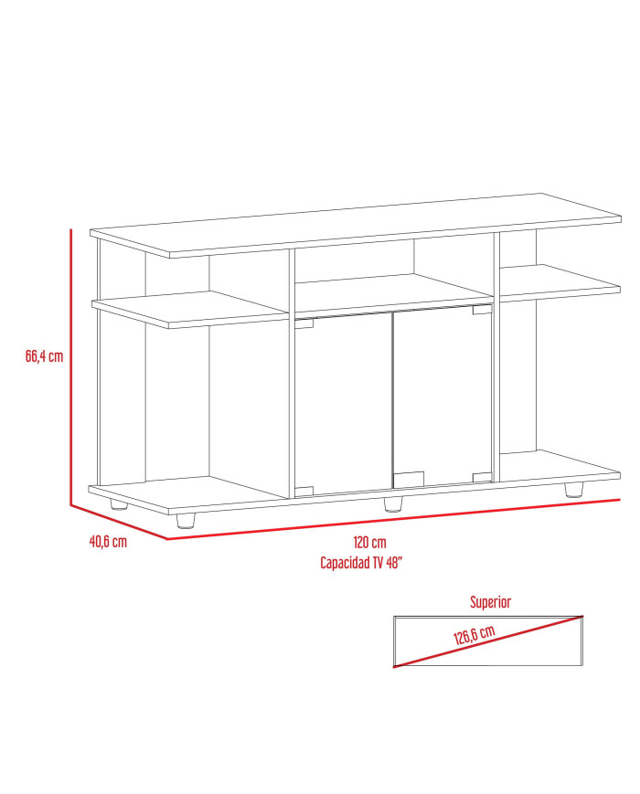 Mesa para Tv Daca Duna