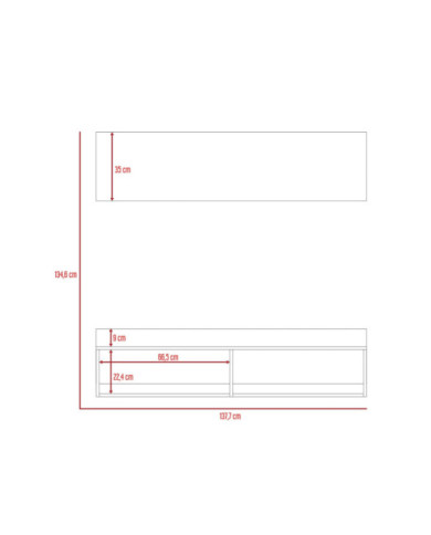 Panel Tv Ravena Novo Miel