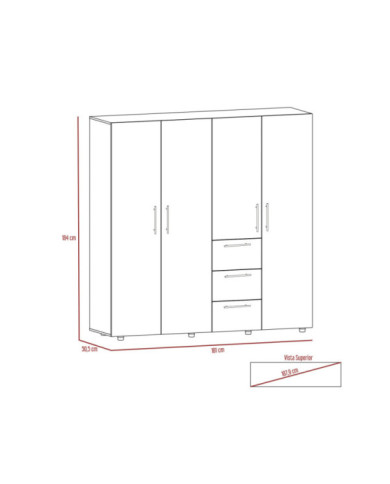 Closet Harlem RTA Wengue