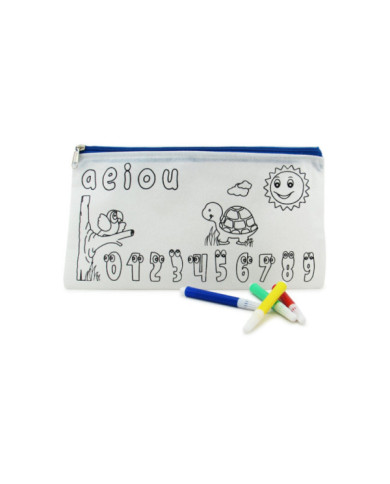 Cartuchera Para Colorear