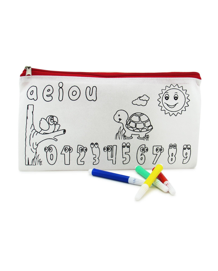 Cartuchera Para Colorear