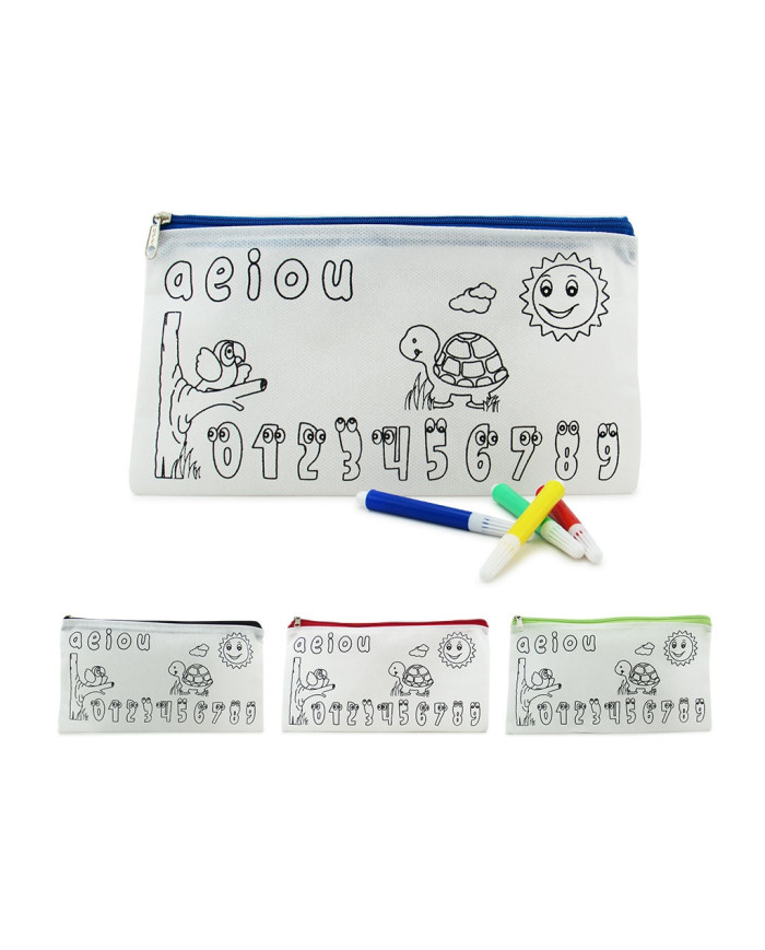 Cartuchera Para Colorear