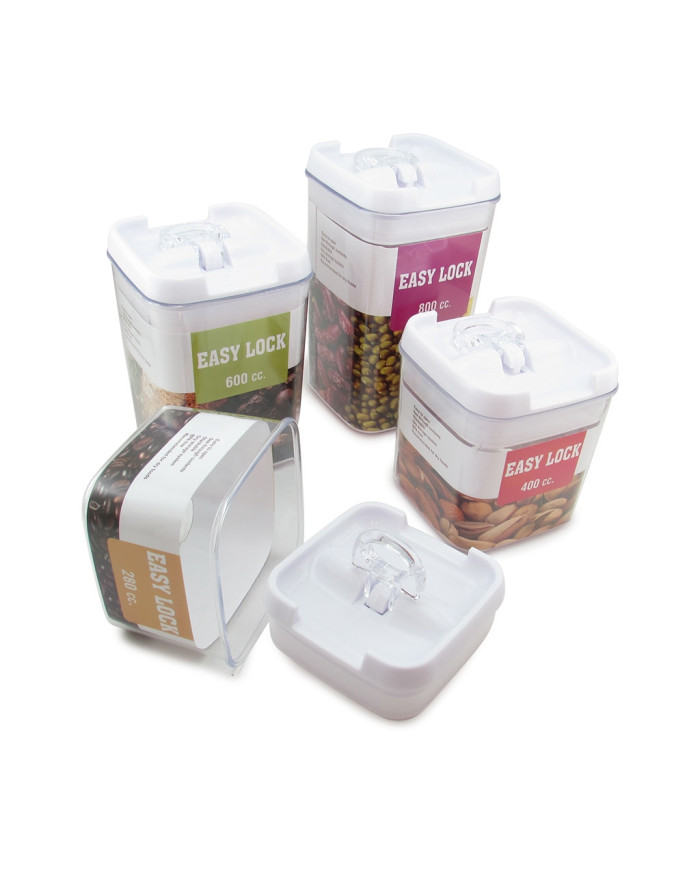 Recipientes Herméticos X4 Piezas