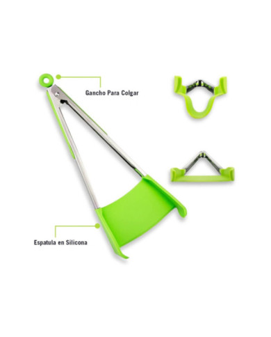 Pinza Espatula Silicona