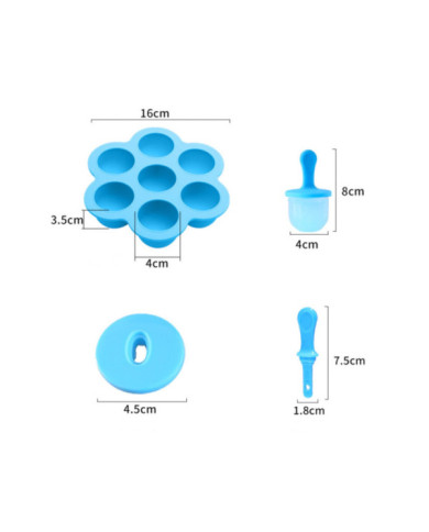 Moldes para Helado Moldes para Helado